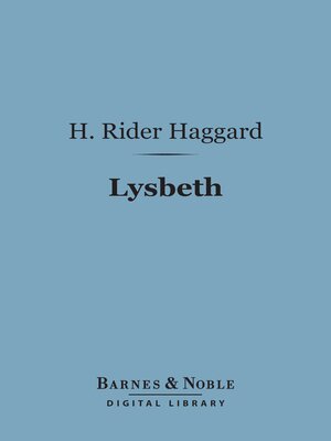 cover image of Lysbeth (Barnes & Noble Digital Library)